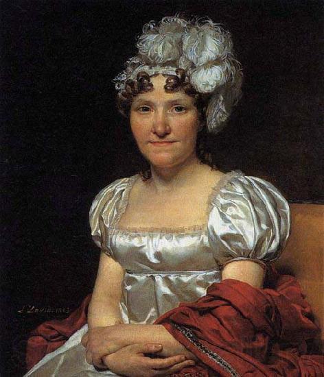 Jacques-Louis  David Portrait of Marguerite-Charlotte David France oil painting art